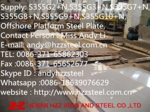 Supply: S355G2+N,S355G3+N,S355G7+N,S355G8+N,S355G9+N,S355G10+N,Offshore Platform Steel...