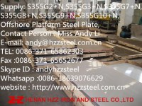 Supply: S355G2+N,S355G3+N,S355G7+N,S355G8+N,S355G9+N,S355G10+N,Offshore Platform Steel...