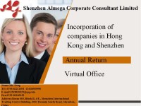 Registration of Hong Kong Company