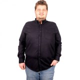 Big-Tall Mens Shirt Long Sleeve Single Pocket on Front Cuff Link PHL Oxford 19370