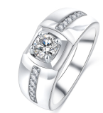 Pretty Charming Top Quality Bridal CZ Ring