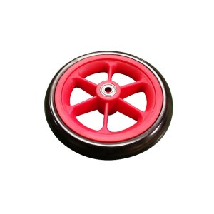 7 Inch Solid PU Foam Filled Hard Plastic Trolley Wheel