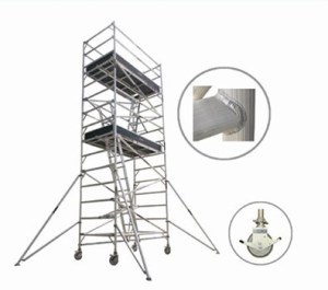 Double Width Aluminum Tower