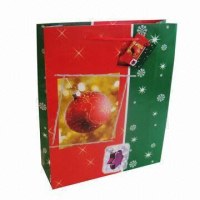 Fabric Christmas Gift Bag, Suitable for Shopping and Carrying Daily Things, Measures 40...