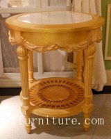 Marble table corner table living room table round table end table side table FC-168C