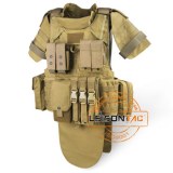 Ballistic Vest with Pouches with ISO test SGS test