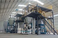 Automatic 10-20t/h pellet feed making line