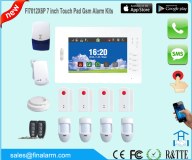 7inch French touchpad Tablet GSM Alarm System