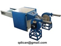 Fiber opening and pillow filling machine