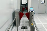 Flap barrier access control system