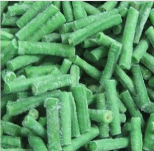 Frozen string beans