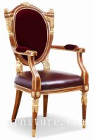 Leather Chairs Dining Chairs Popular in Russia Fabric Chair Dining Room Furniture FY-138