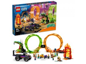 LEGO City - Stuntz L’arène de cascade avec double looping (60339)