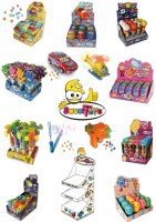 Range of candy toys hallal