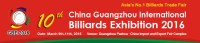 10th China Guangzhou International Billiards Exhibition
