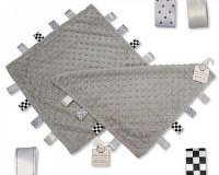 Baby Dotted Comforter with Tags - Grey