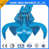 Garbage six disc grab bucket electric hydraulic power