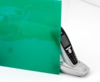 Max 2100mm width polycarbonate green sheet in 100% virgin Lexan/Makrolon resin/10 years...