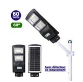 Solaire - Luminaire LED pour Candélabre / Lampe de rue et parking - Série VIEW - 60 Wat...