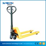 China Hydraulic Hand Pallet Truck with Rubber Wheel