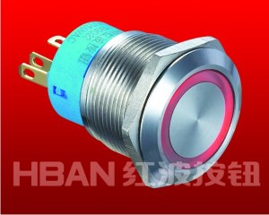 Ring-illuminated Push Button Switch HBGQ22-11E