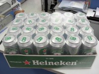 HEINEKENS BEER BOTTLES /CANS FROM HOLLAND