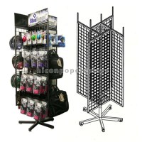 Quality assured heavy duty rotating wire display stand