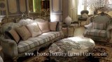 Sofa home wooden frame silver color living room furniture living room sets FF113
