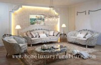 Luxury classic sofa 3 piece sofa set price fabric sofa living room sets FF103