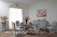 Dining table wood dining table round dining table 4 chairs marble dining table sets FT...