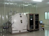 Horizontal E-beam optical coater