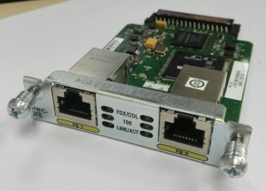 WTS: Cisco HWIC-2FE USED