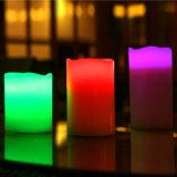 Remote Control Color Changing LED Flameless Candles/LED Candle (HD-WCL-002)