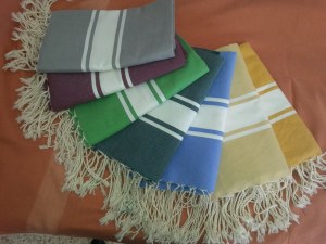 Tunisien's traditional fouta