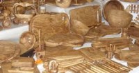 Olive wood kitchenware