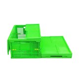 Colorful collapsible plastic foldable storage basket