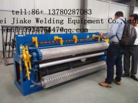 Automatic welded wire mesh machine production line