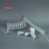 Laboratory PFA valve spring tubes connectors for Semiconductor