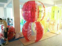 Cheap inflatable human soccer bubble zorb balls