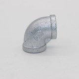Gi beaded and banded malleable iron pipe fittings dimensions 1/8"-6" elbow
