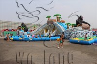 High Quality outdoor kids water play aqua park on sale !!!