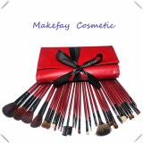 High quality PU leather 22piece professional makeup brush sets