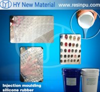 Molding silicone rubber