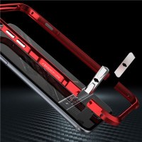 Iphone 6 S Plus Halberd Rotary Snap avec pare-chocs en aluminium à vis en aluminium