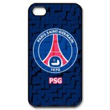 IPhone 4/4s coques paris saint-germain club logo du fond bleu