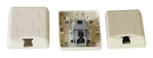 Surface Mount Box,6P2C Surface Mount Box,RJ11 Surface Mount Box