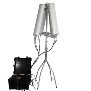 600W 4-8bands High Power Drone Jammer Jammer up to 2500m