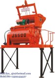 JS500 twin shaft concrete mixer