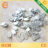 China factory directly wholesale custom metal logo tags for bracelet