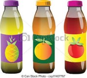 Fruits juice, mineral water